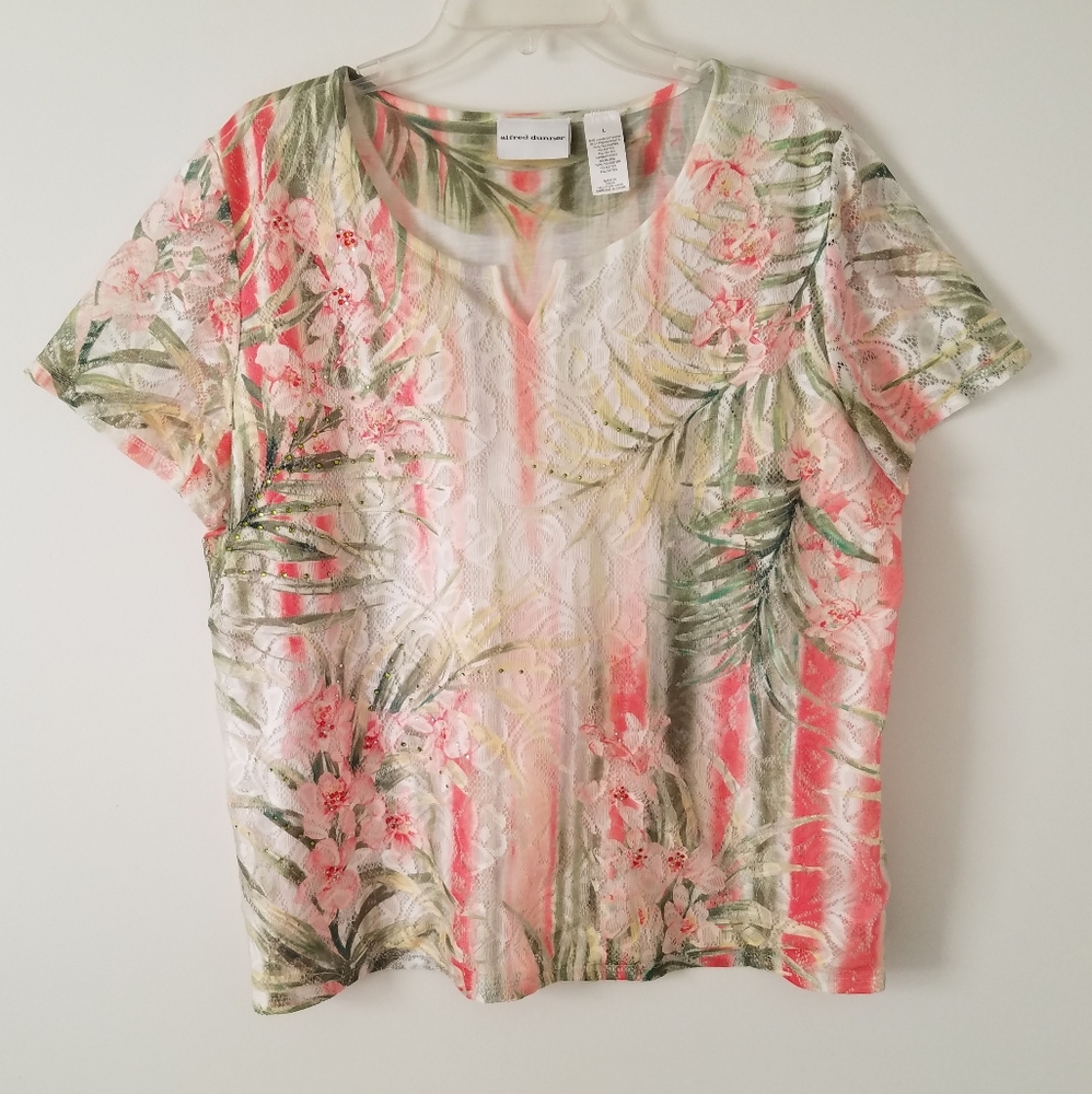 Alfred Dunner Tropical Top